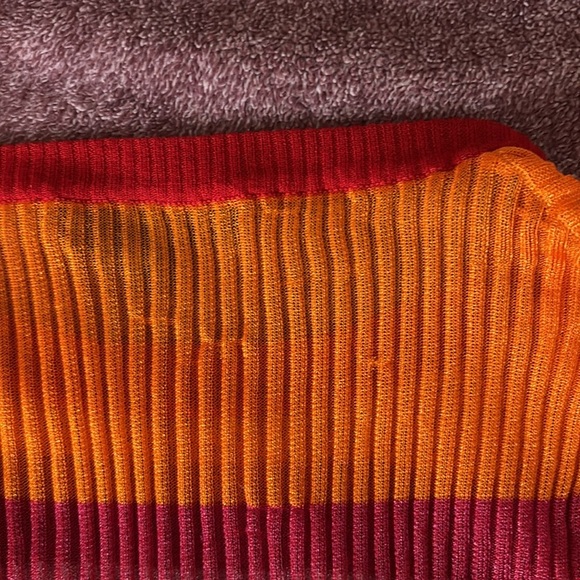 Rag & Bone Katie Metallic Stripe Tee size Small - Picture 11 of 11